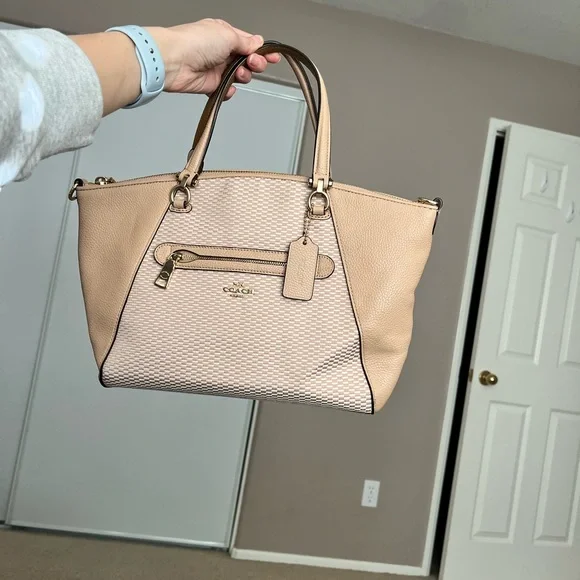 Coach 29848 Prairie Tan Handbag - Picture 1 of 5